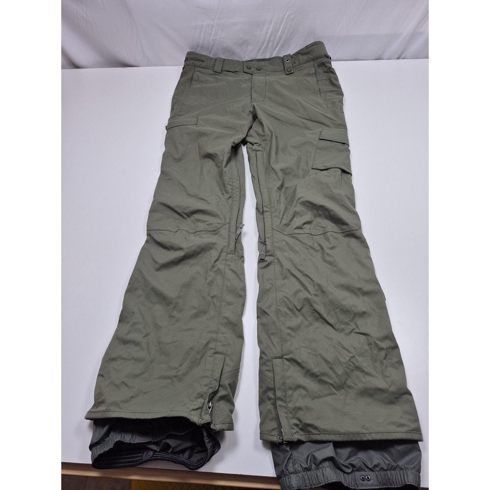Burton DRYRIDE Snow Pants Mens XL Waterproof Ski Snowboard White Collection